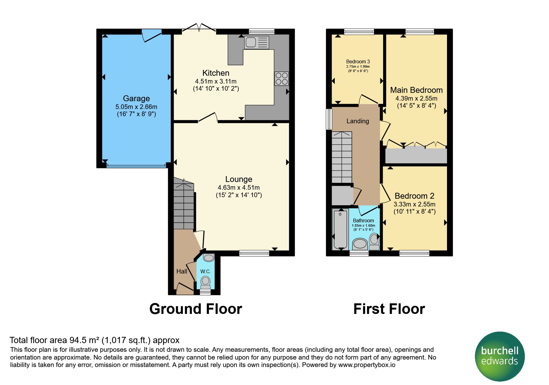 79, Caraway Drive, BURTON-ON-TRENT floorplan