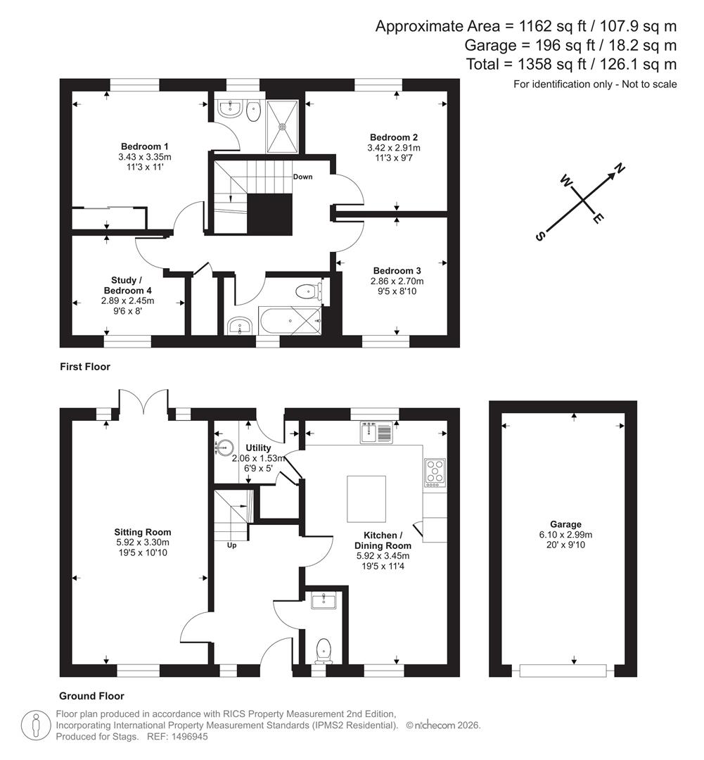 23, Blackdown Meadow, Wellington floorplan