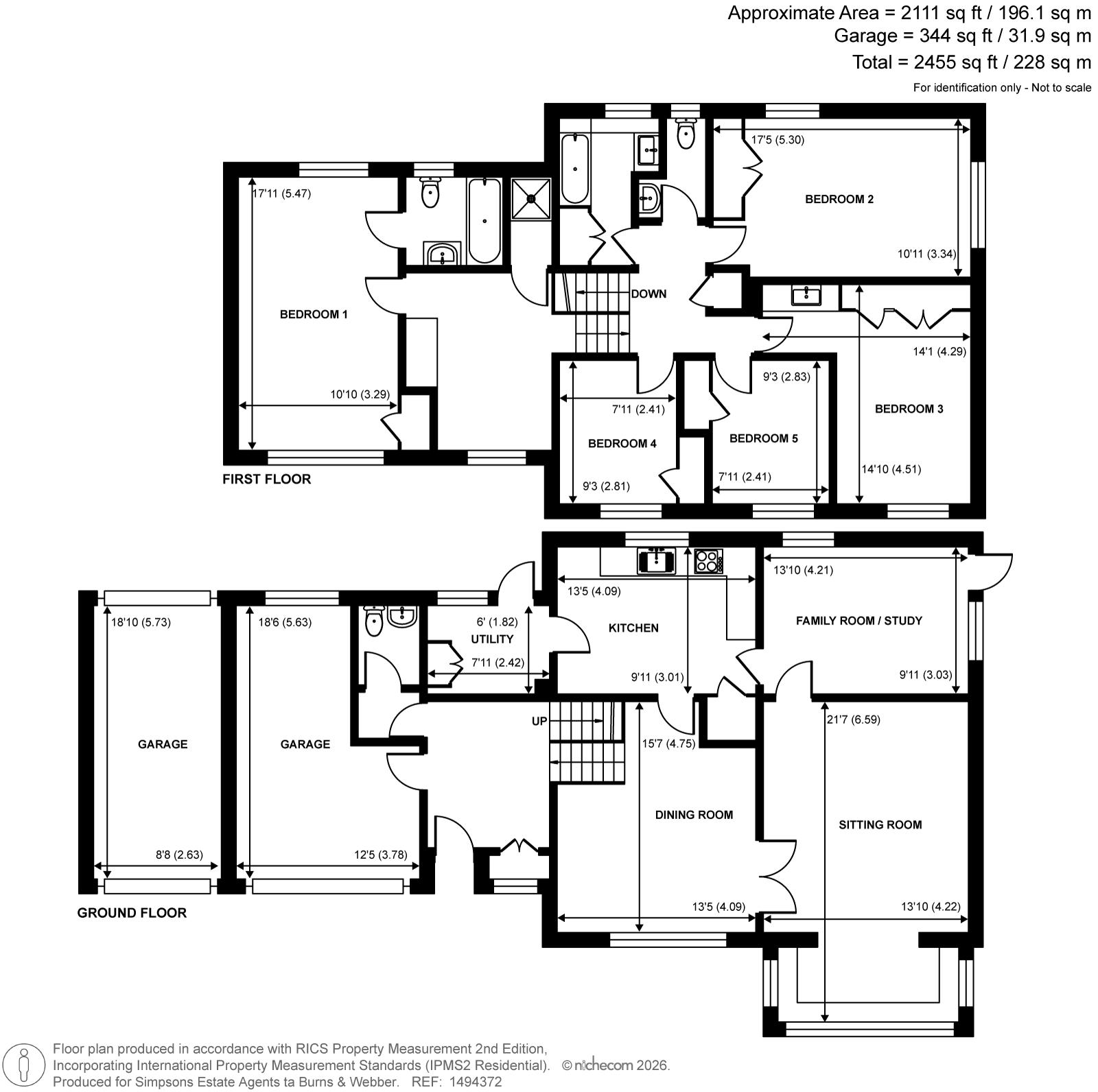 Point House, 55, Lynch Road, Farnham floorplan