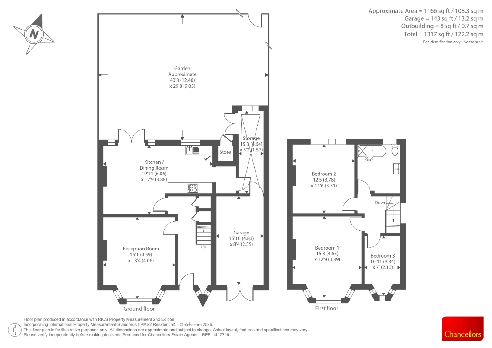 41, Naylor Road, London floorplan