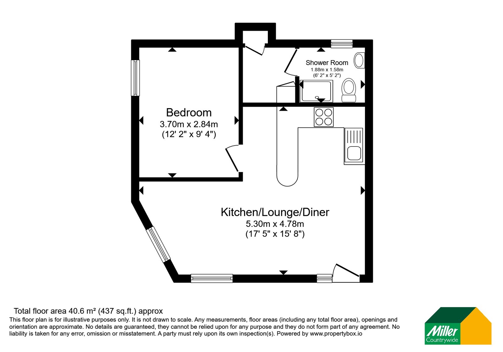 9 Trevelgue Court,, Trevelgue, Cornwall floorplan