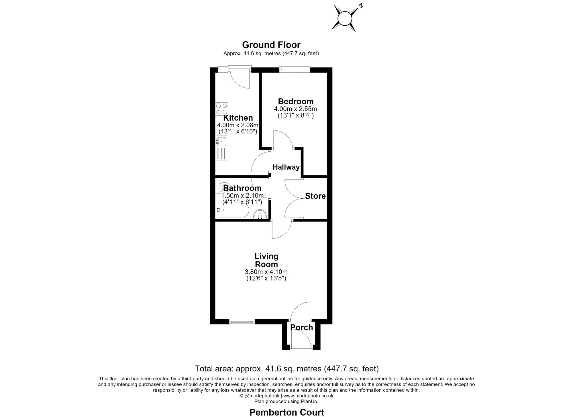 9 Pemberton Court Pemberton Avenue, Ingatestone floorplan