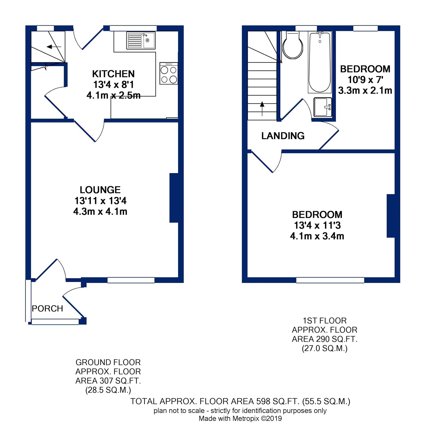 2 Bedrooms Terraced house for sale in Woodhouse Lane, East Ardsley, Wakefield WF3