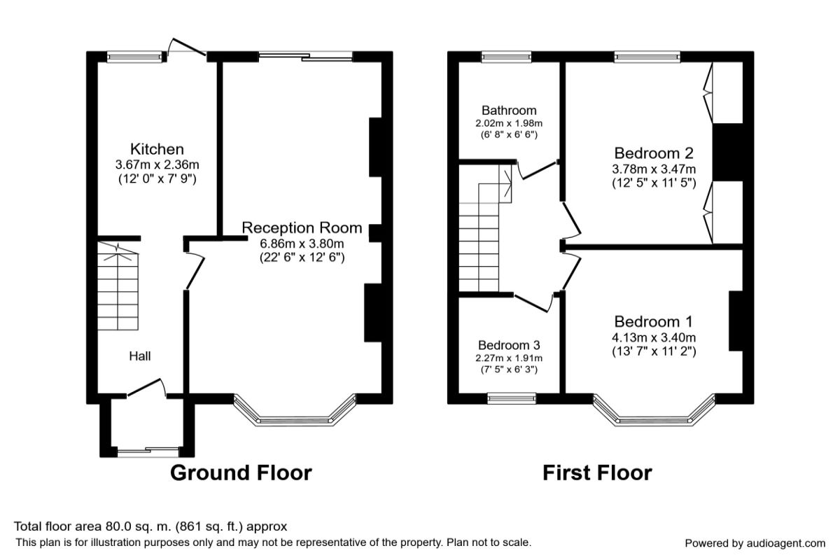 3 Bedrooms Terraced house to rent in Ferndale Road, Gravesend DA12