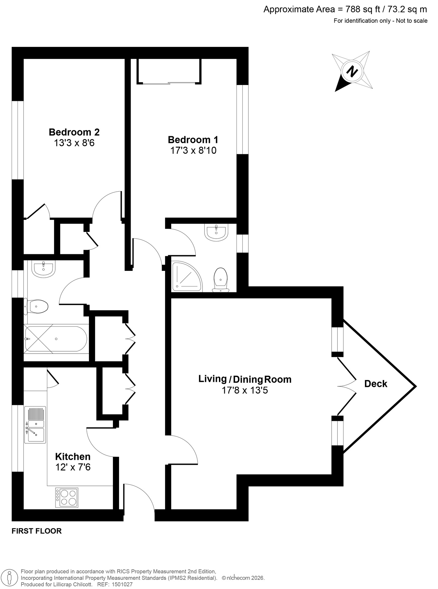 3 The Hayes, Truro floorplan