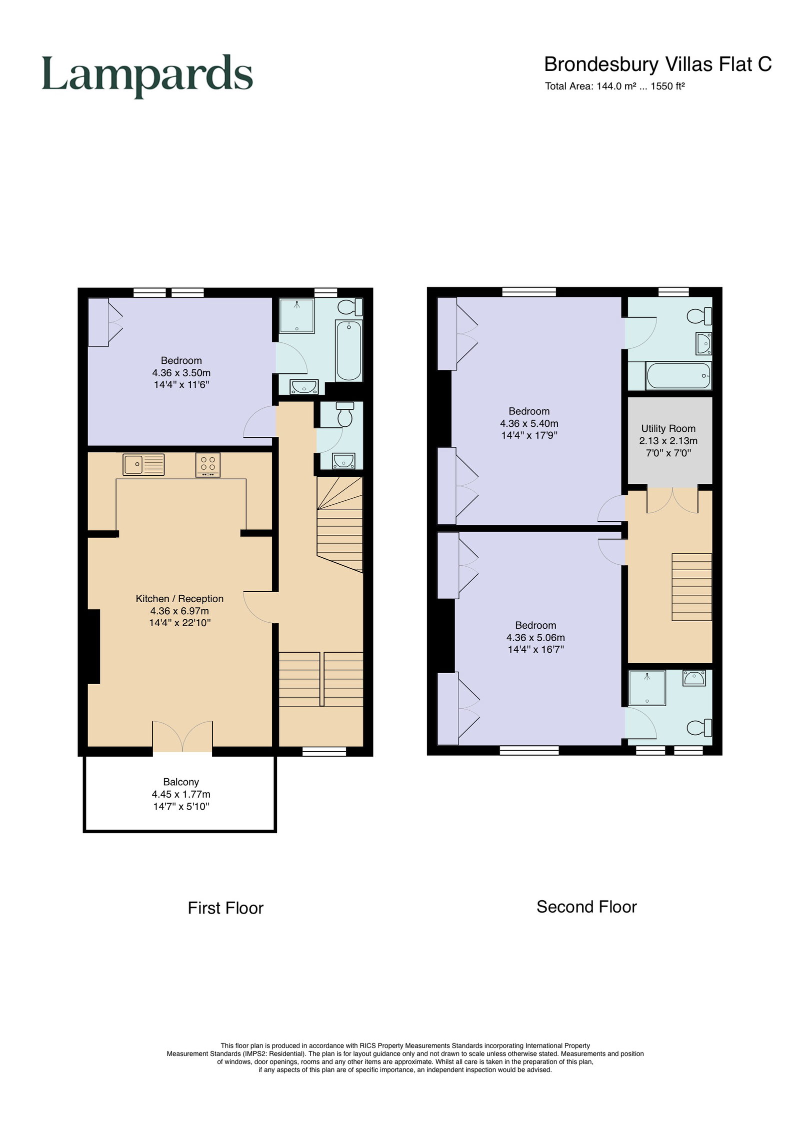 28C, Brondesbury Villas, London floorplan