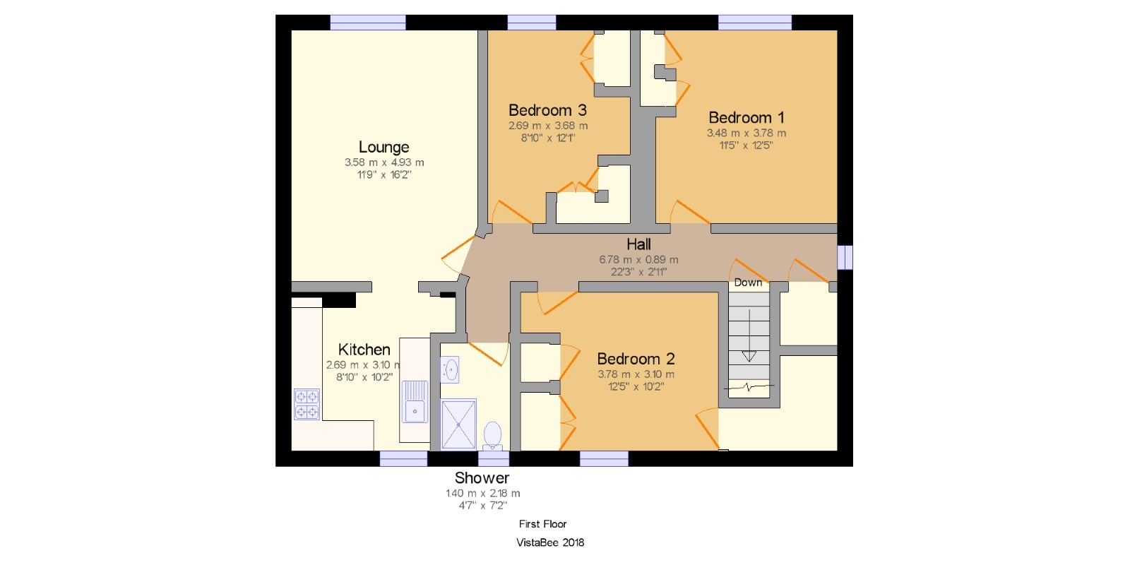 3 Bedrooms Flat for sale in Broom Crescent, Ochiltree, East Ayrshire, Scotland KA18