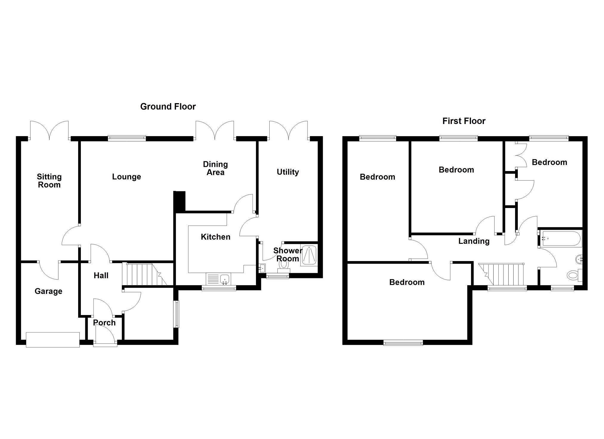 1, Lewis Way, Leicester floorplan