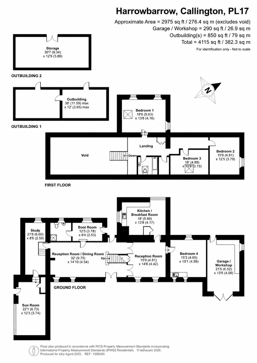 Bowji Chi, Callington floorplan