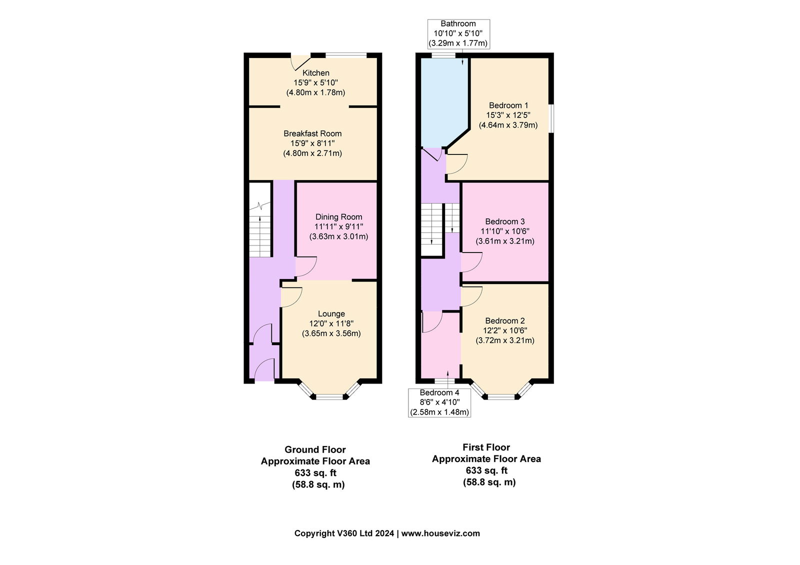 7, Ellesmere Grove, Wallasey floorplan