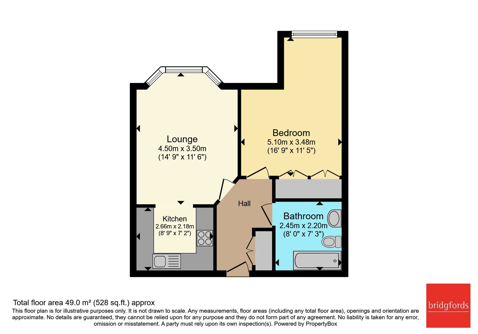 Flat 228, Ferguson Court, 2, Acorn Close, Greater Manchester floorplan