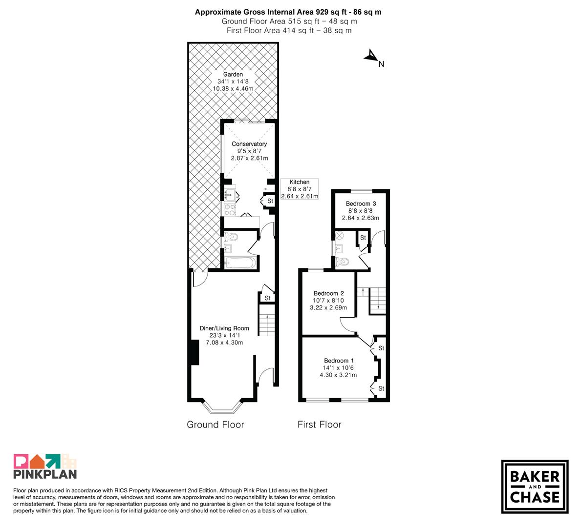 226, Croyland Road, London floorplan