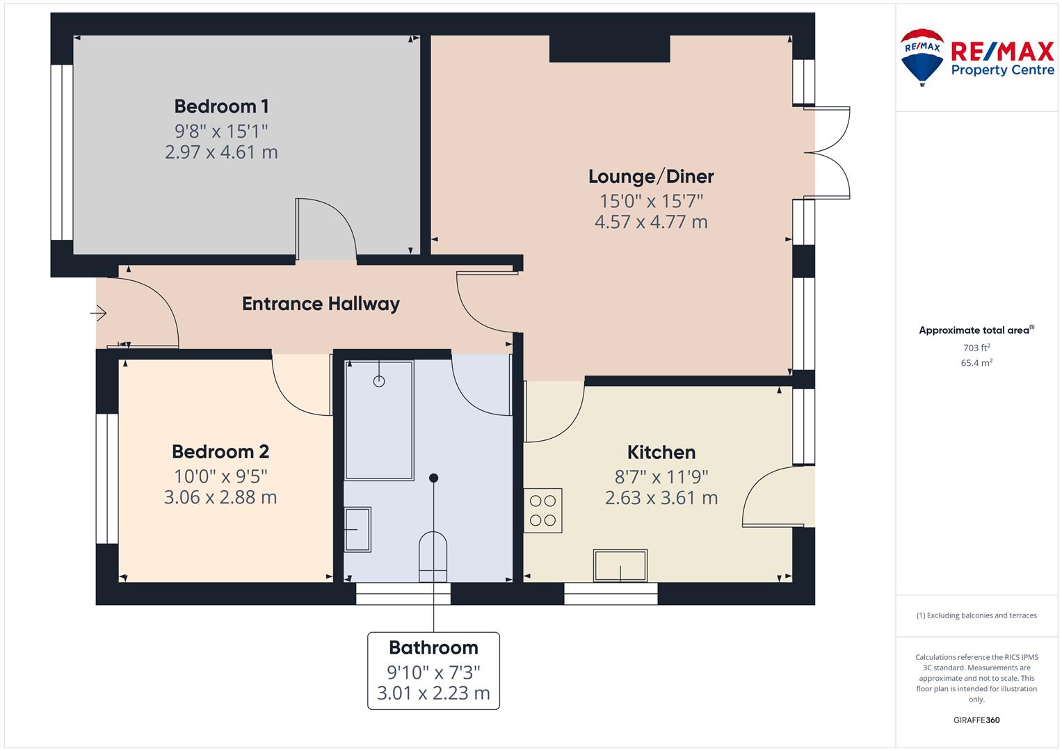 58, Dove Crescent, Harwich floorplan