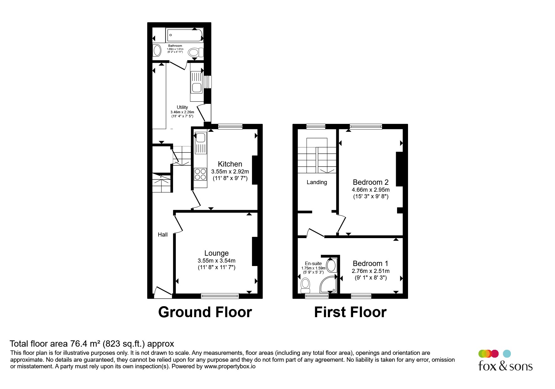 44, North Road, Saltash floorplan