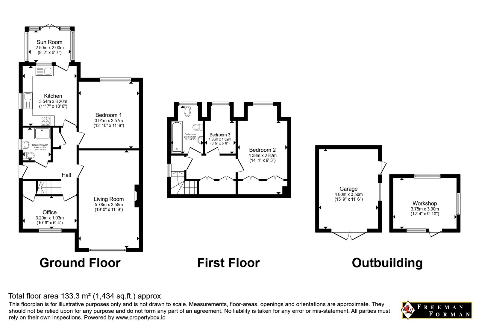 16, Hopgarden Road, Tonbridge, Kent floorplan