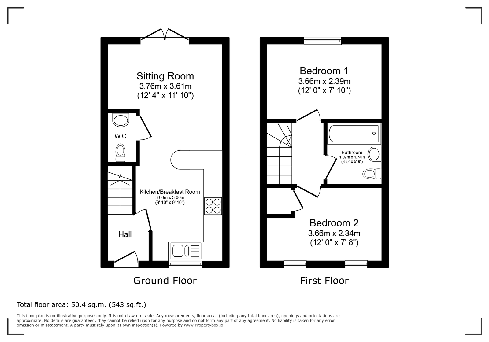 17, Norrish Lane, Exeter floorplan
