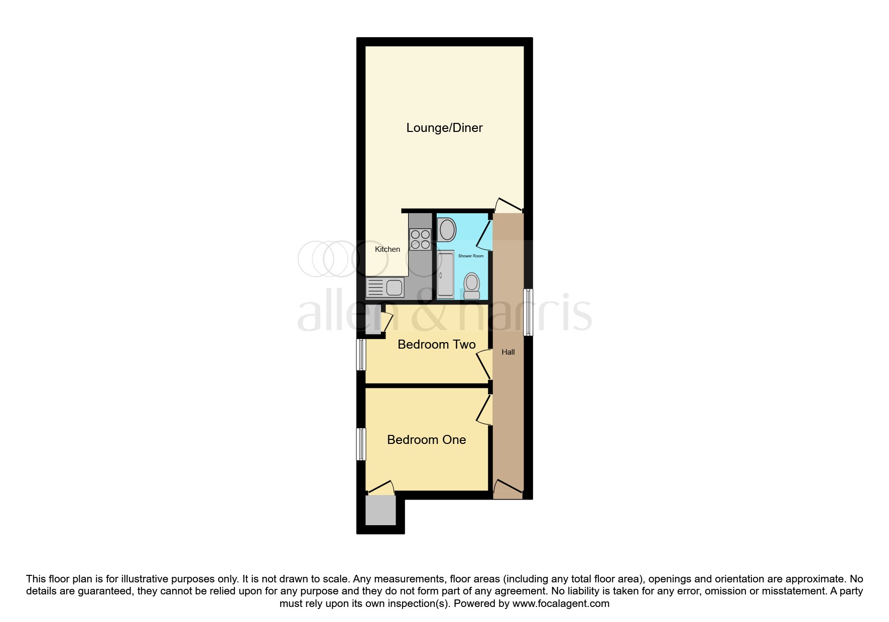 4, The Old Artichoke Apartments, The Nursery, Devizes floorplan