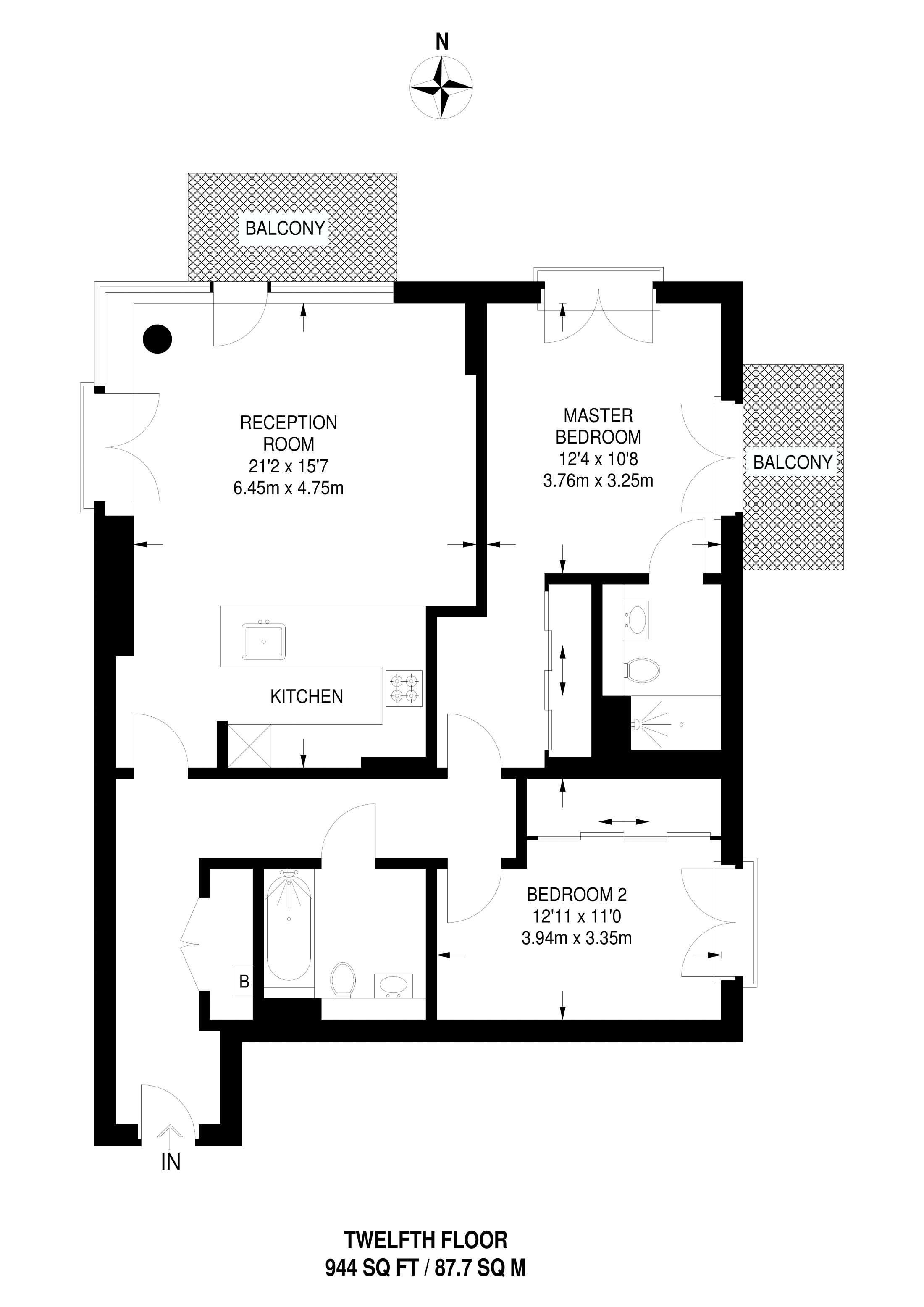 2 Bedrooms Flat to rent in Baltimore Wharf, Canary Wharf E14