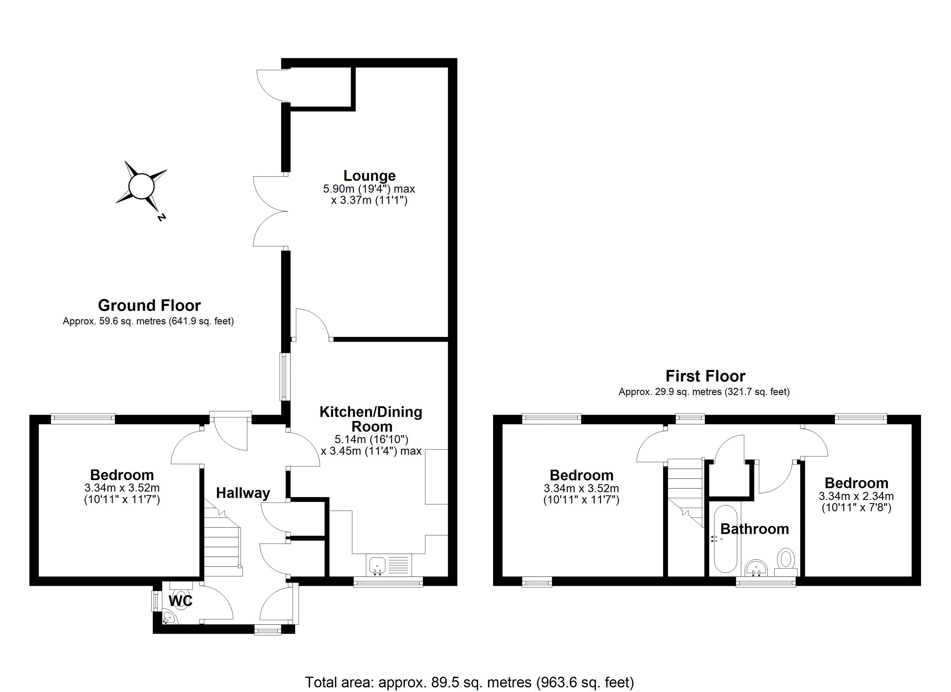 4, Stonedale, Telford floorplan