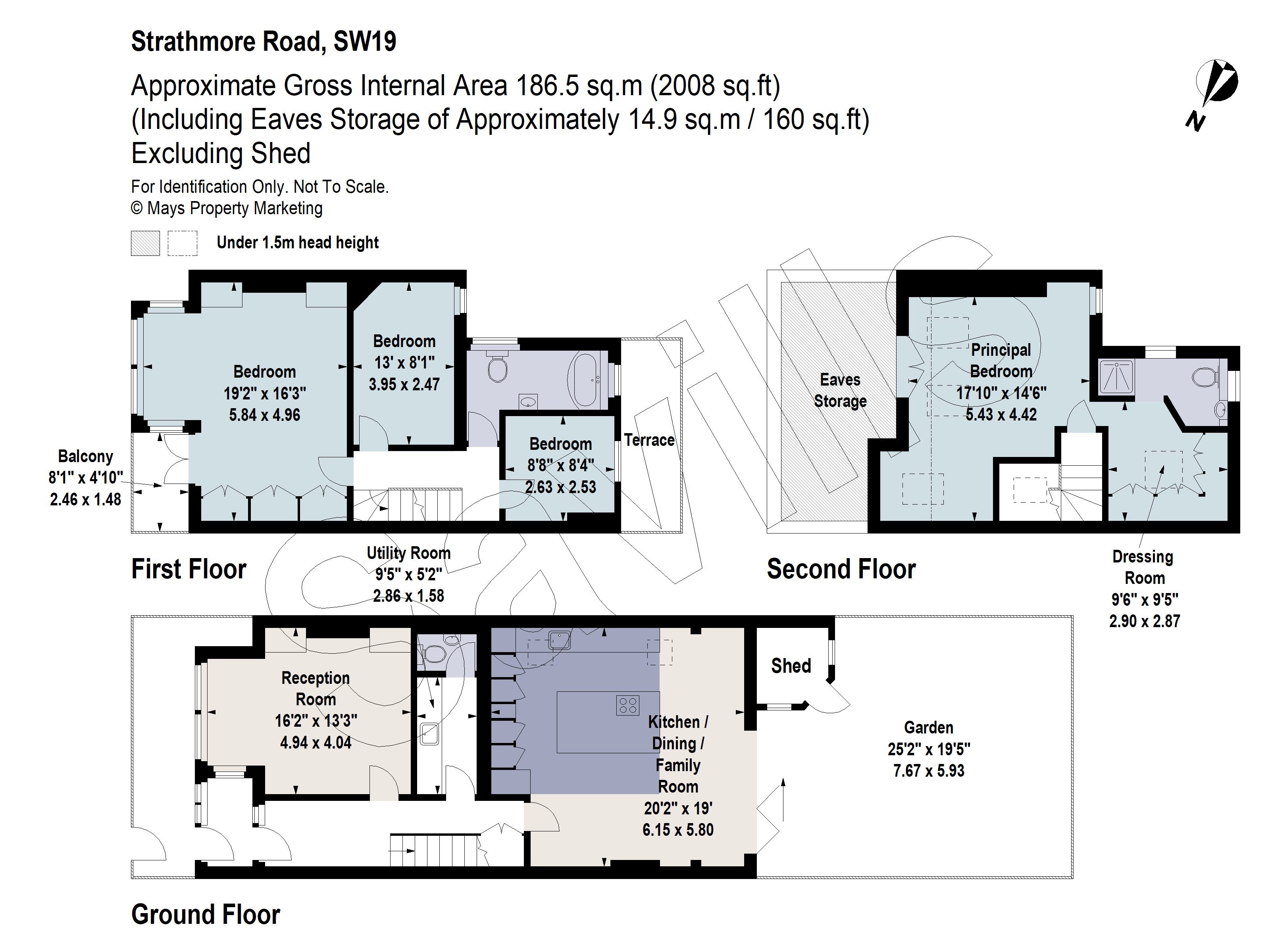 3, Strathmore Road, London floorplan