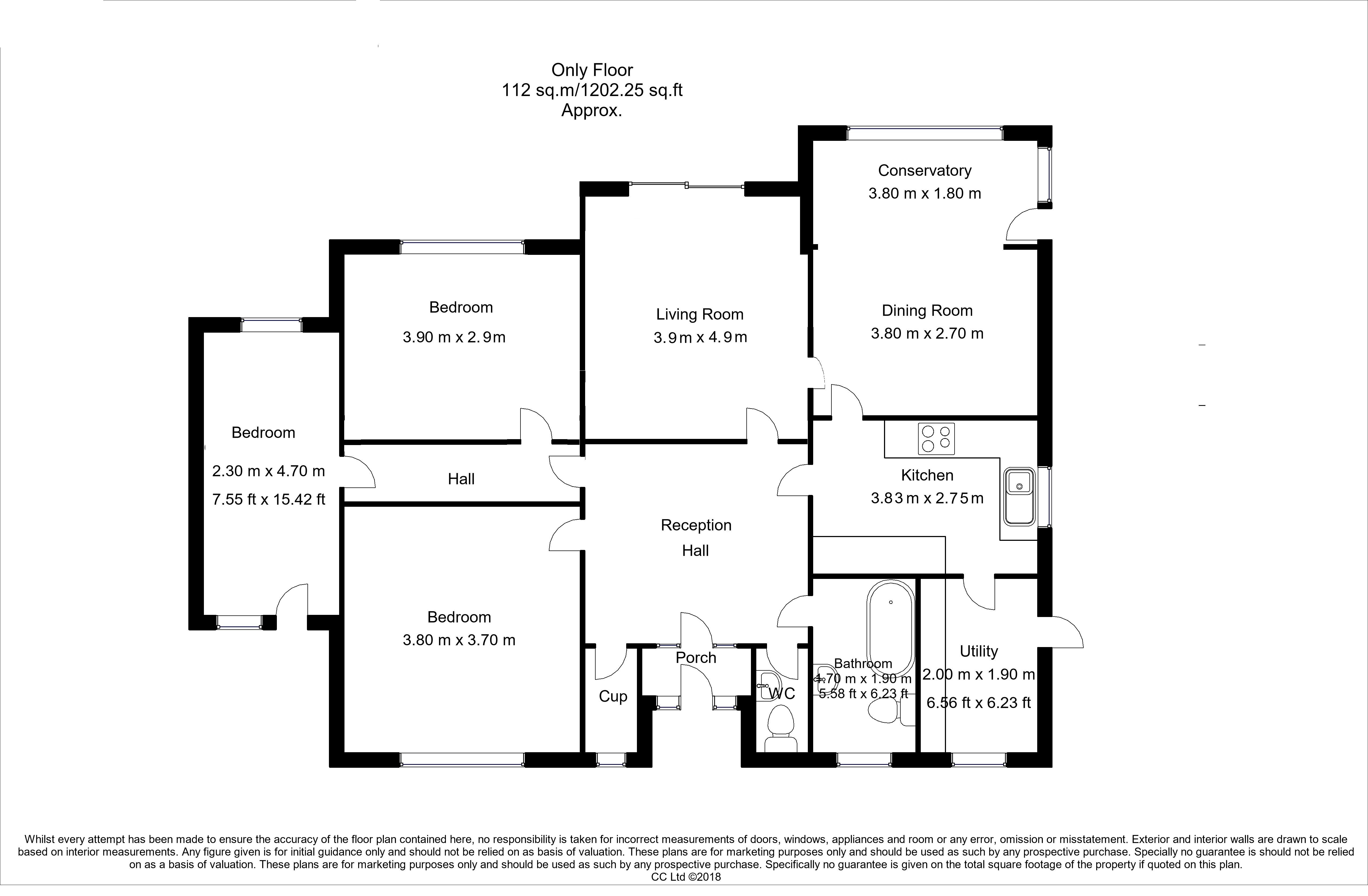 3 bed detached bungalow for sale in Mowbray Gardens, West Bridgford