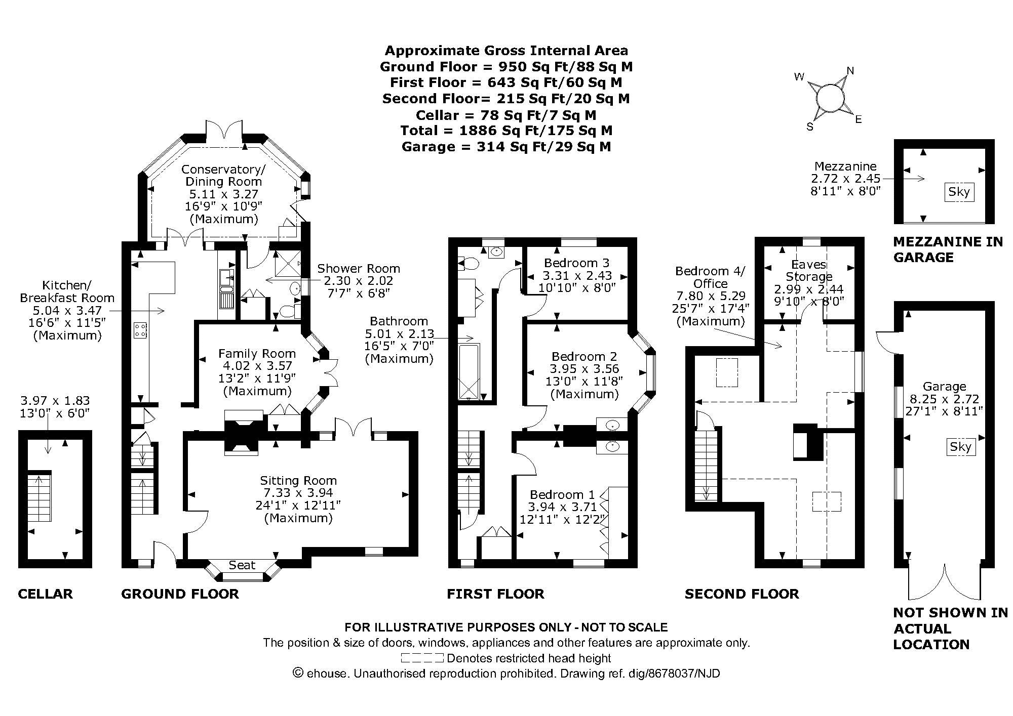 Deepdale Cottage, Little London, Albury floorplan