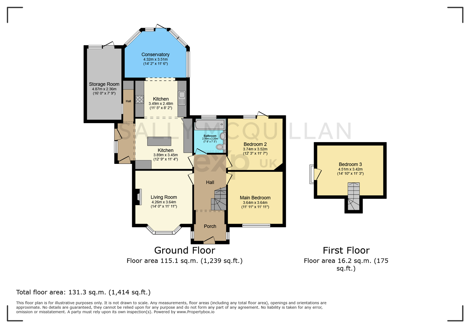 214, Spring Lane, Nottingham floorplan
