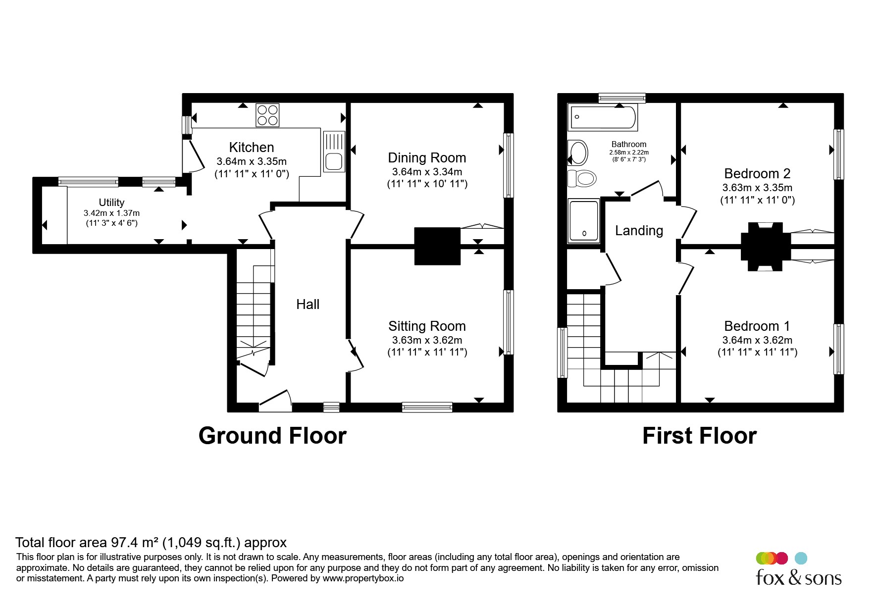 72, Wyke Road, Weymouth floorplan