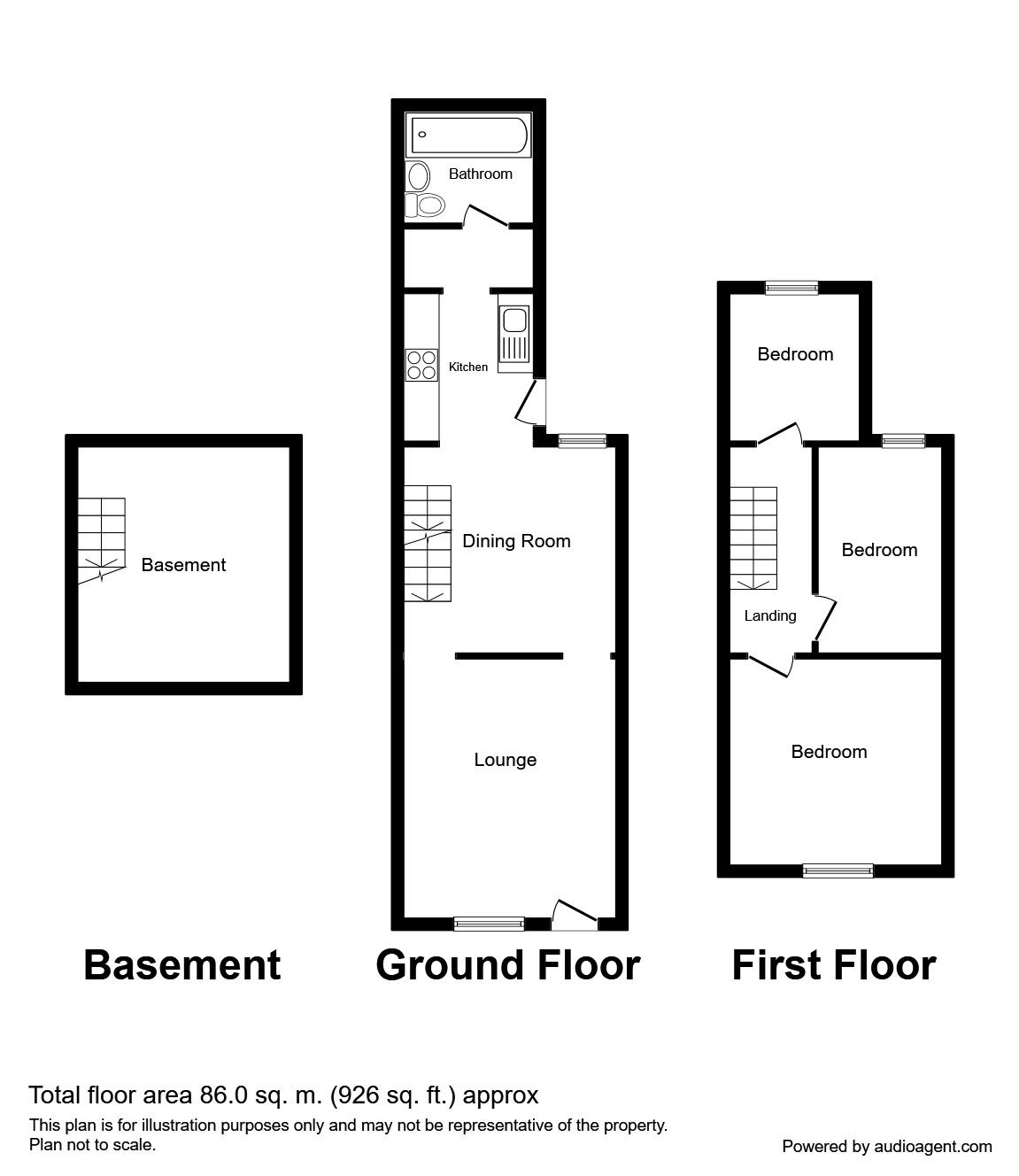 3 Bedrooms Terraced house for sale in St. Marys Road, Faversham ME13