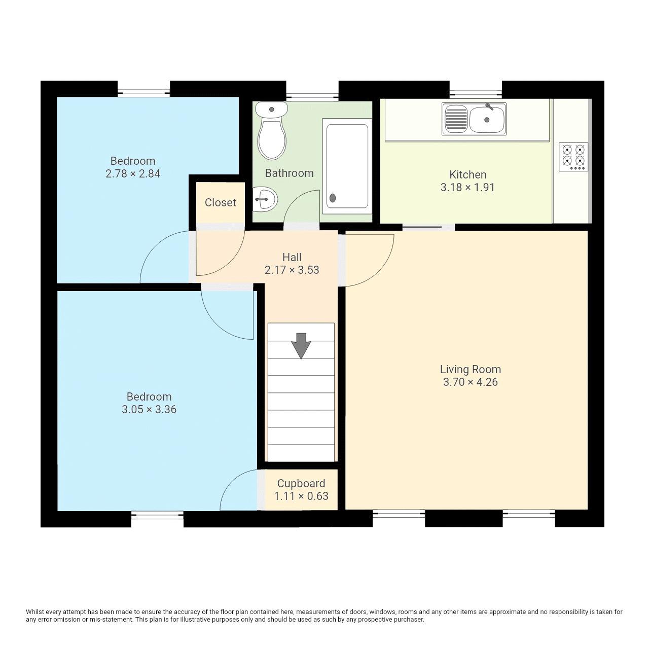 Mcmahon Drive, Newmains, Wishaw ML2, 2 bedroom flat for sale 64181075