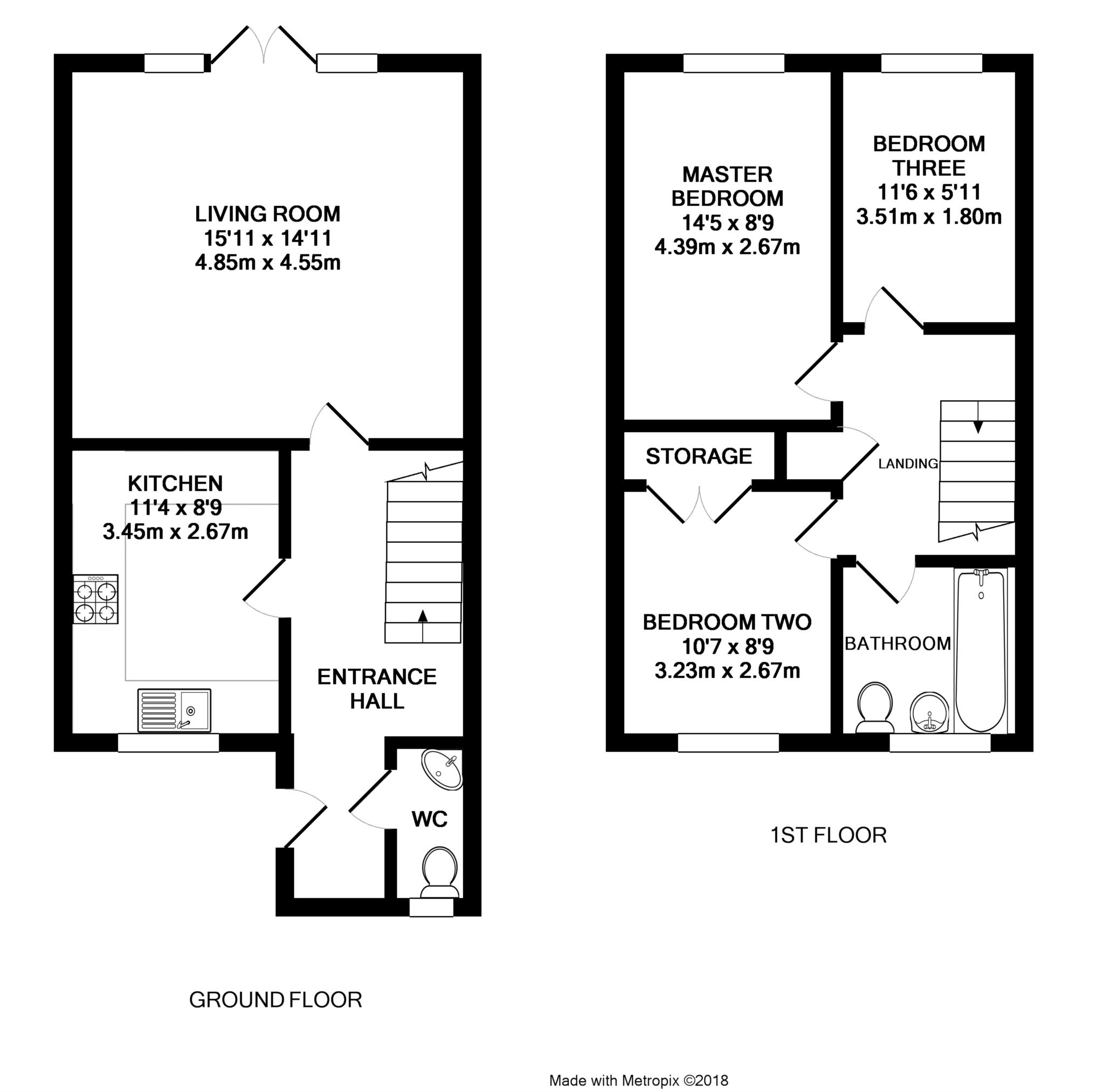 3 Bedrooms Terraced house for sale in Holland Pines, Bracknell RG12