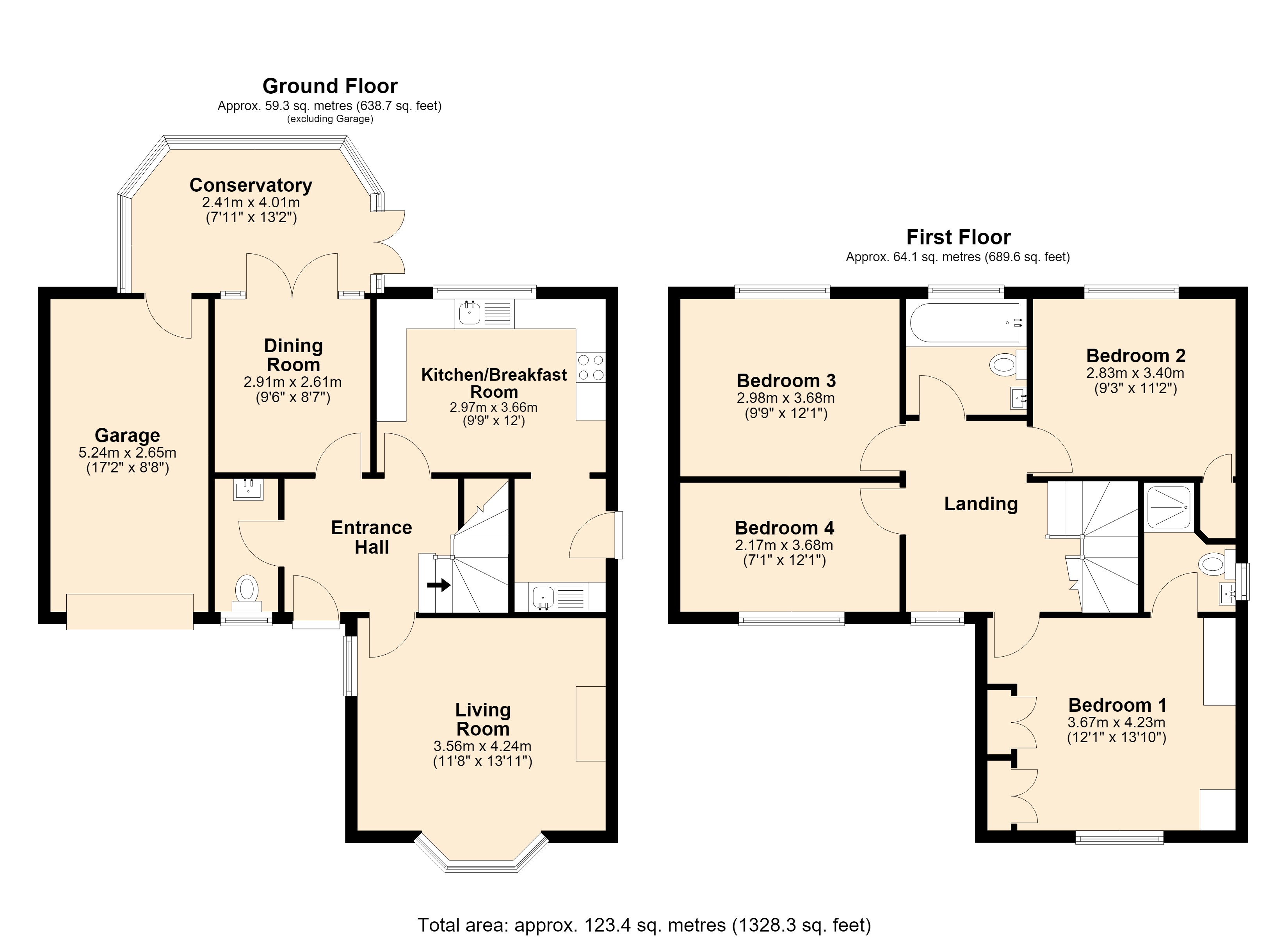 8, Baileys Barn, Wiltshire floorplan