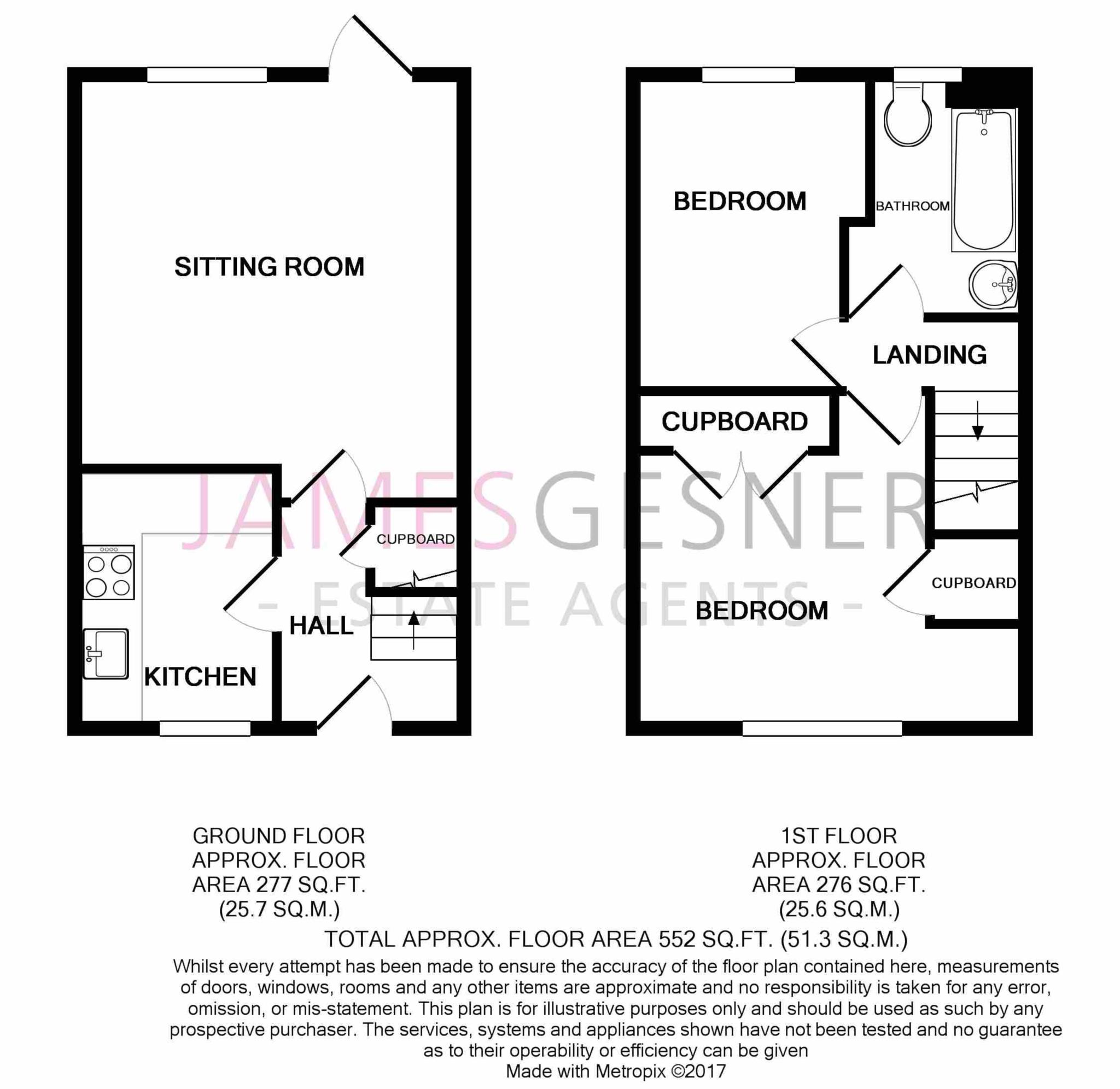 2 Bedrooms Terraced house to rent in Dart Drive, Didcot OX11