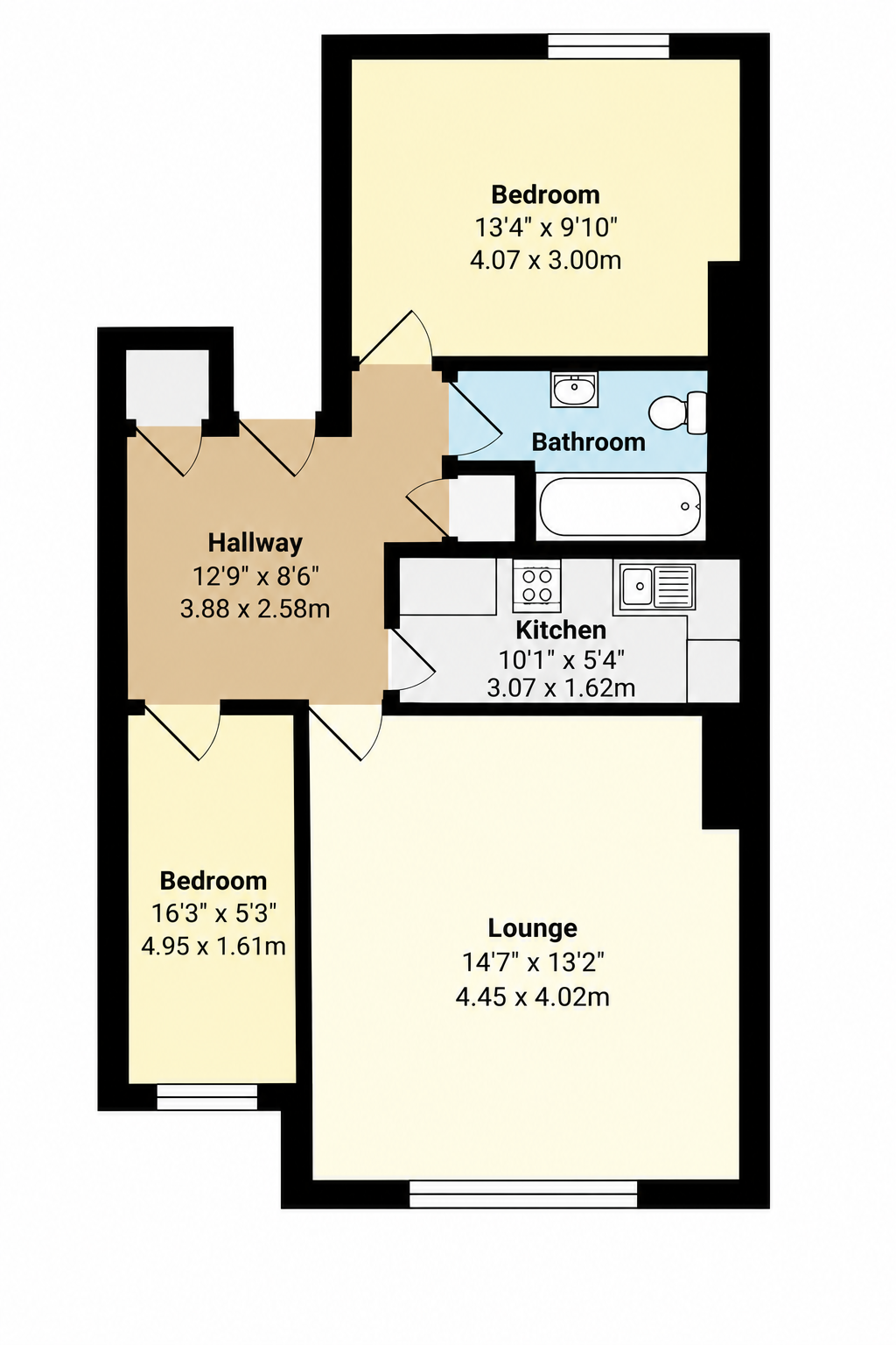 South Terrace, Littlehampton floorplan