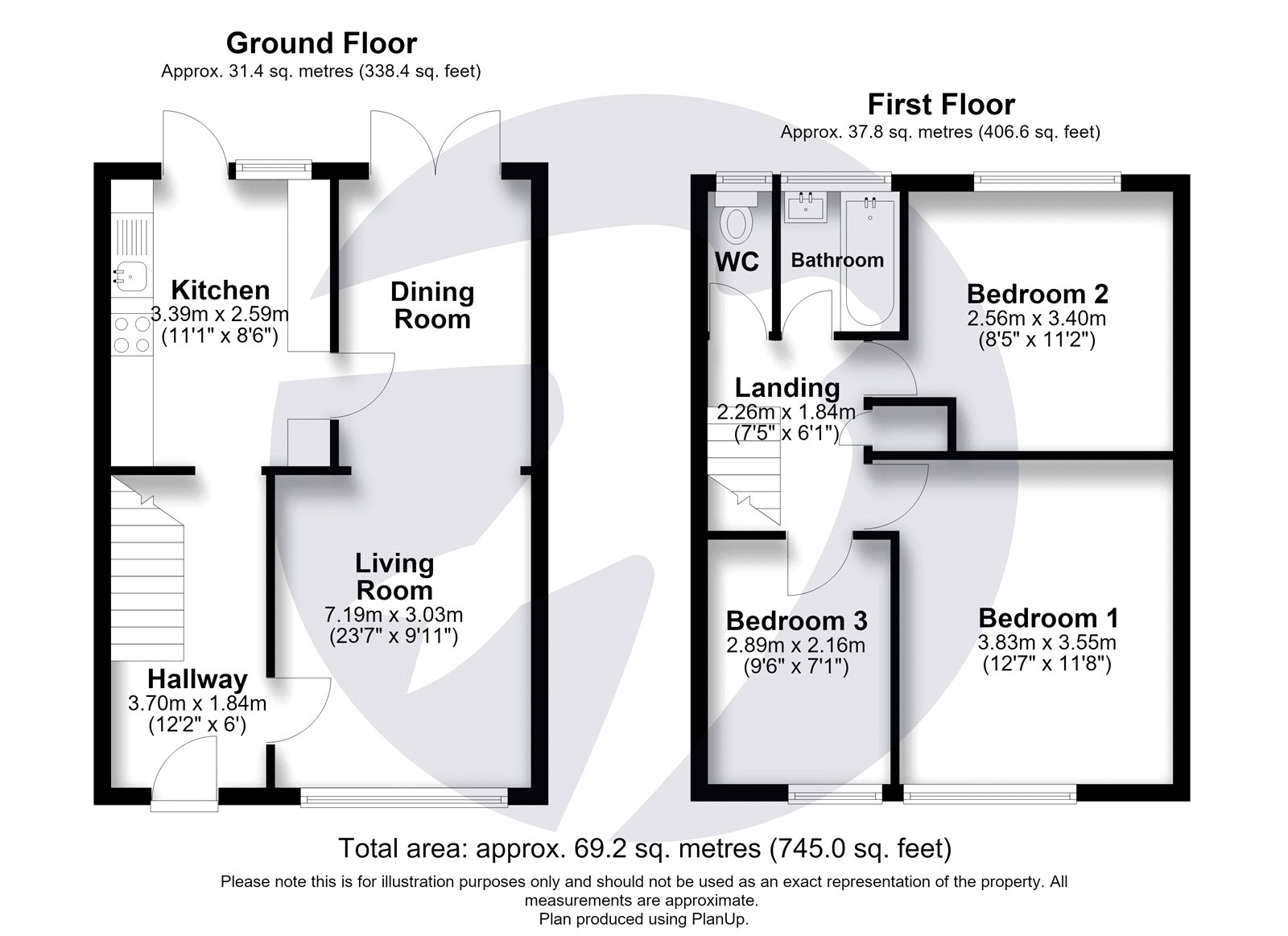 10, Rutland Close, Kent floorplan