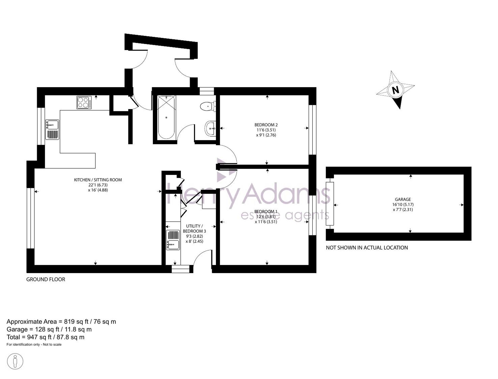 122, The Fairway, Midhurst, GU29 floorplan