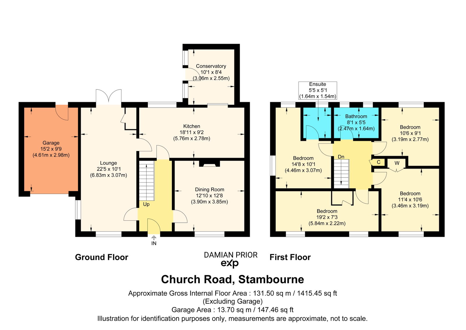 5, Church Road, Halstead floorplan
