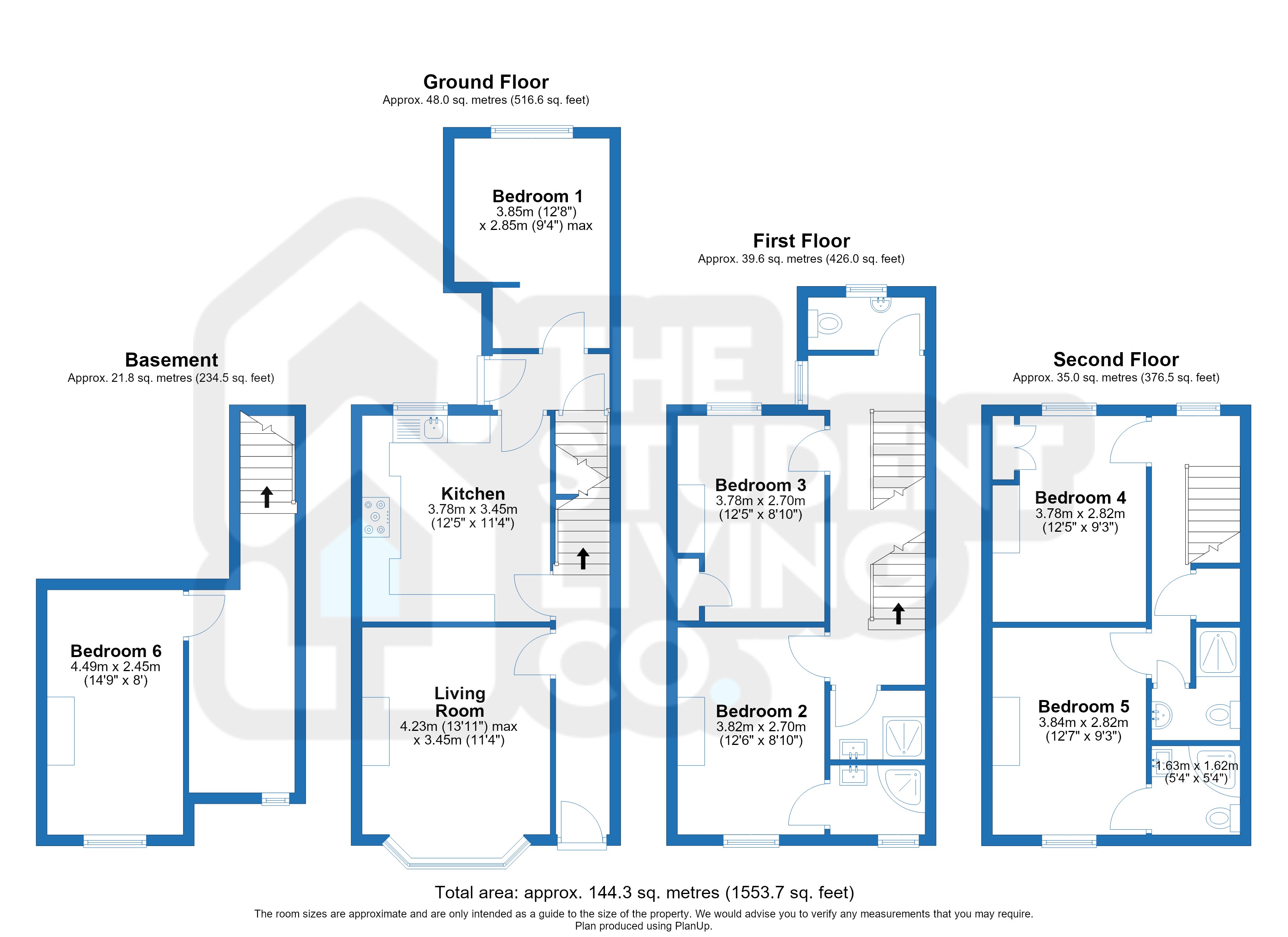 Portland Road, Nottingham floorplan