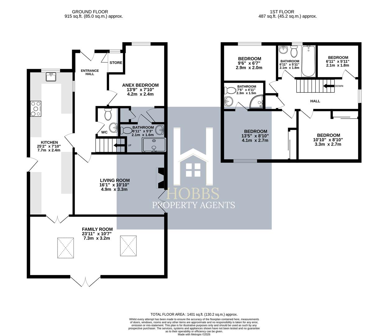 68, Long Croft, Bristol floorplan