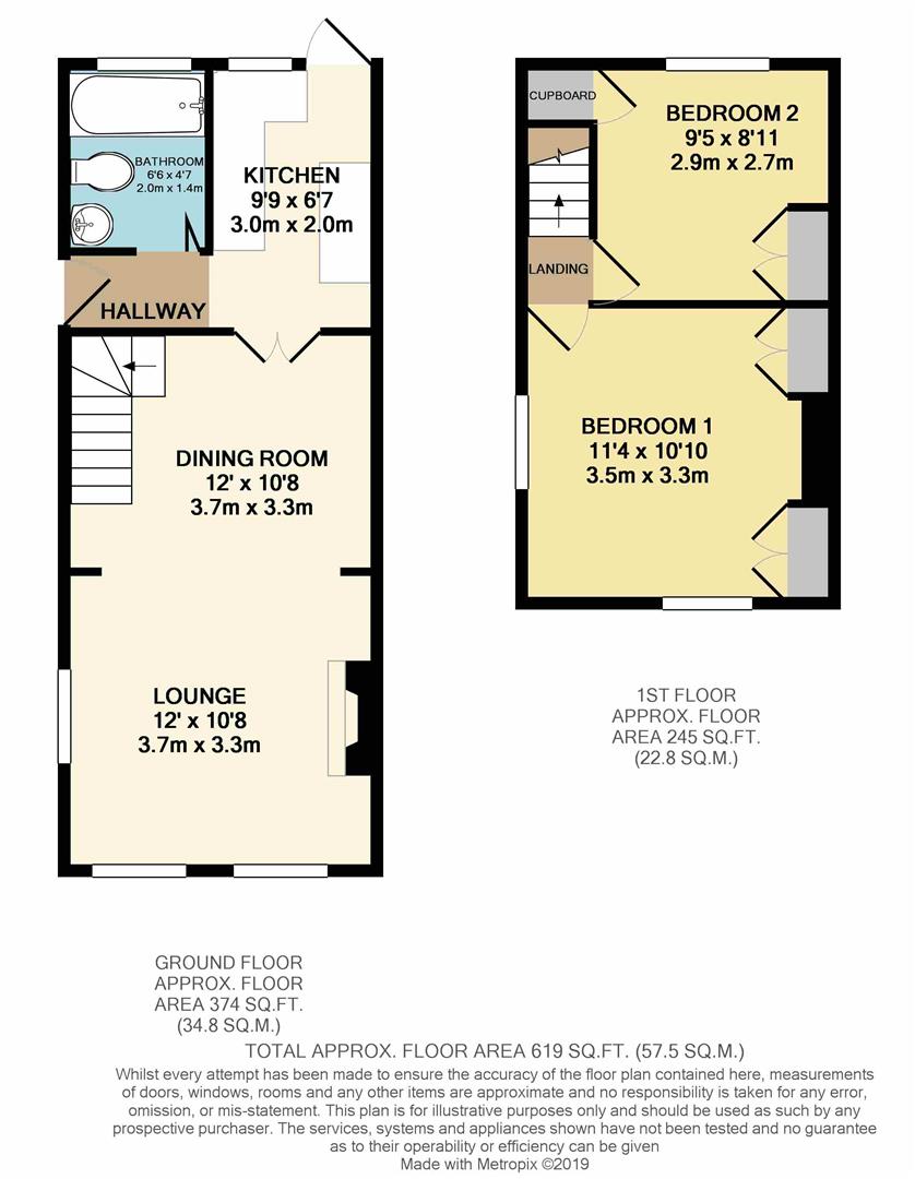 2 Bedrooms End terrace house for sale in Folly Fields, Wheathampstead, St. Albans AL4