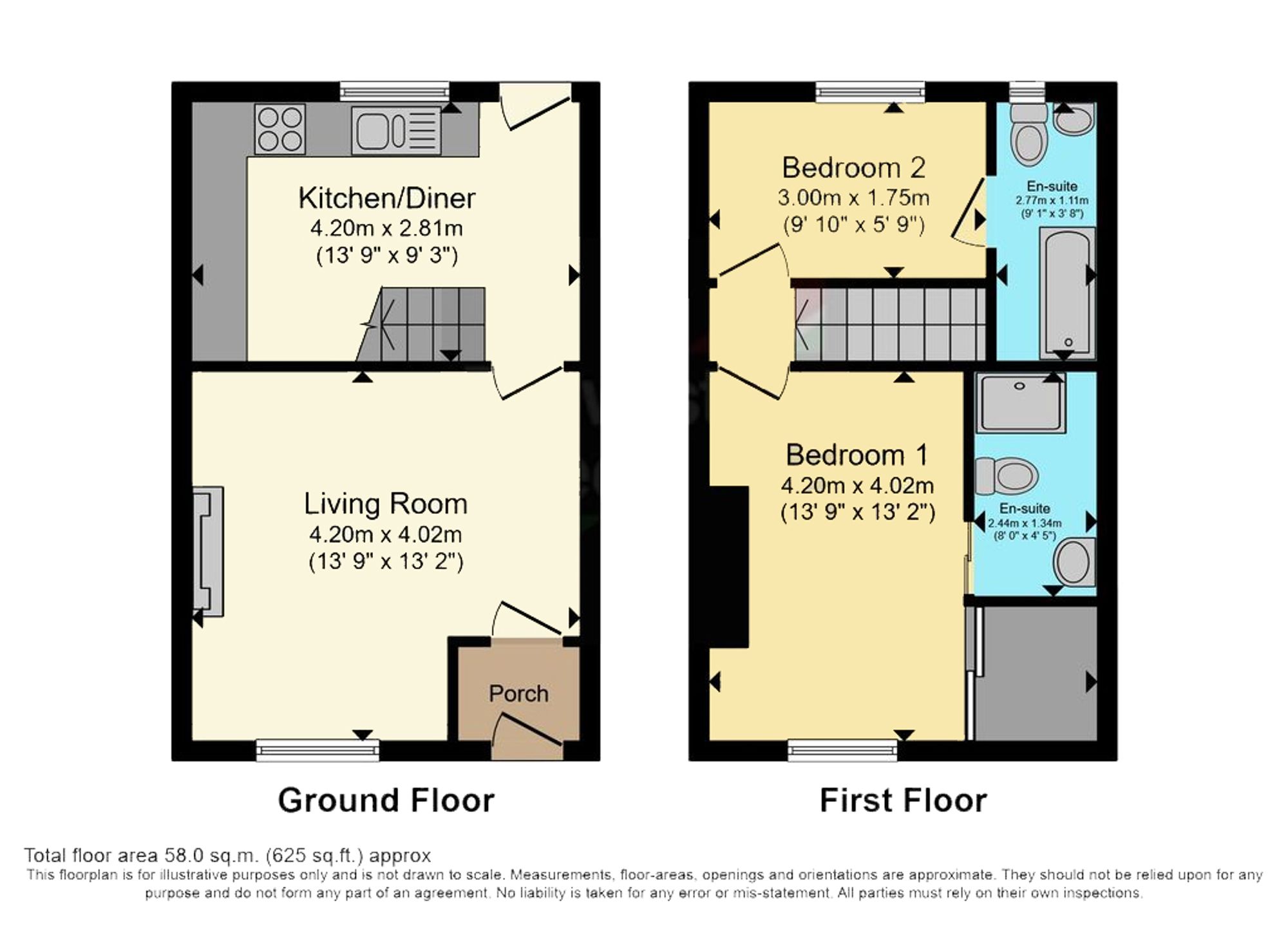 6 Eton Hill Road, Manchester floorplan