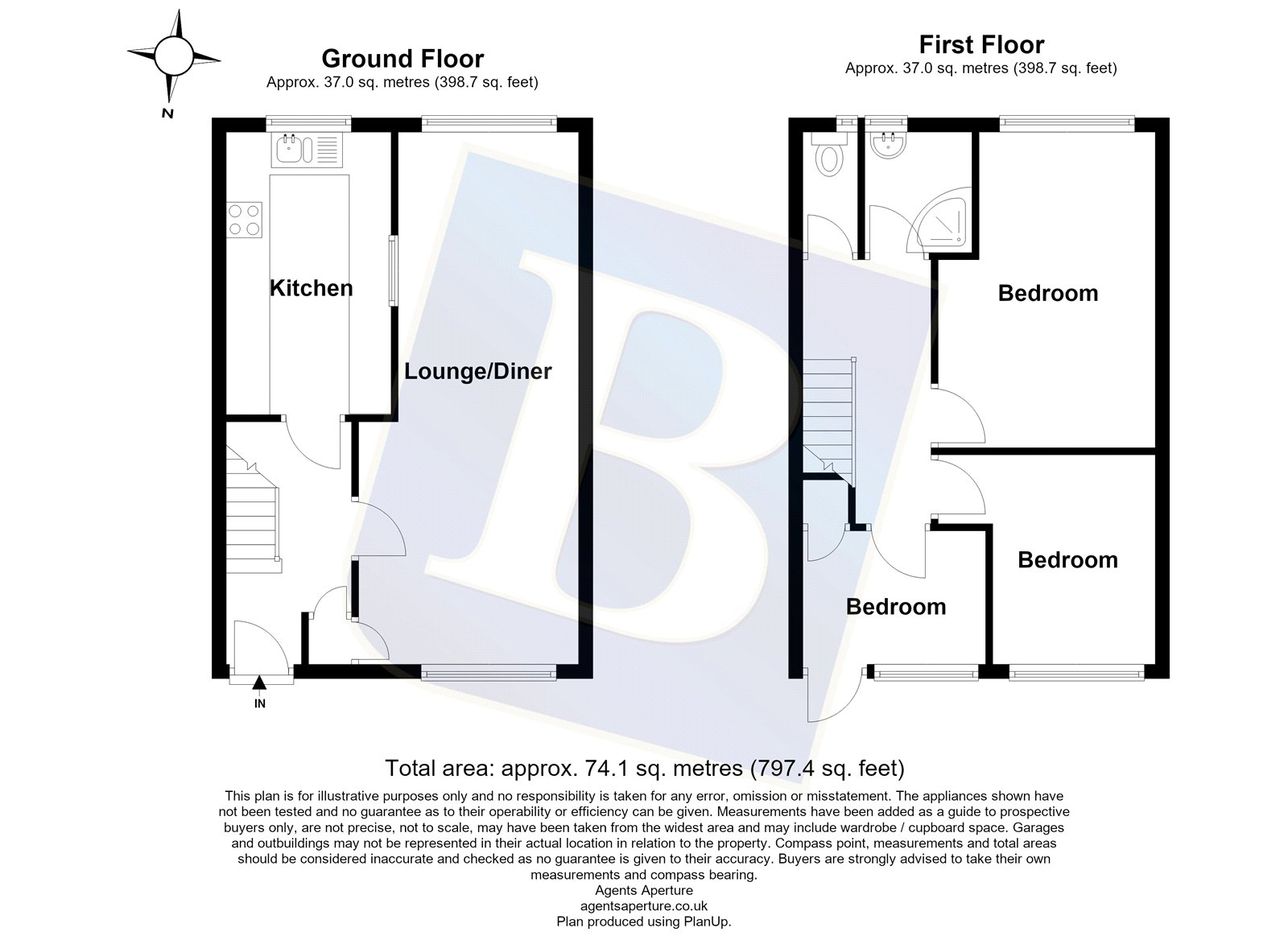 23, Bradwell Avenue, Dagenham floorplan