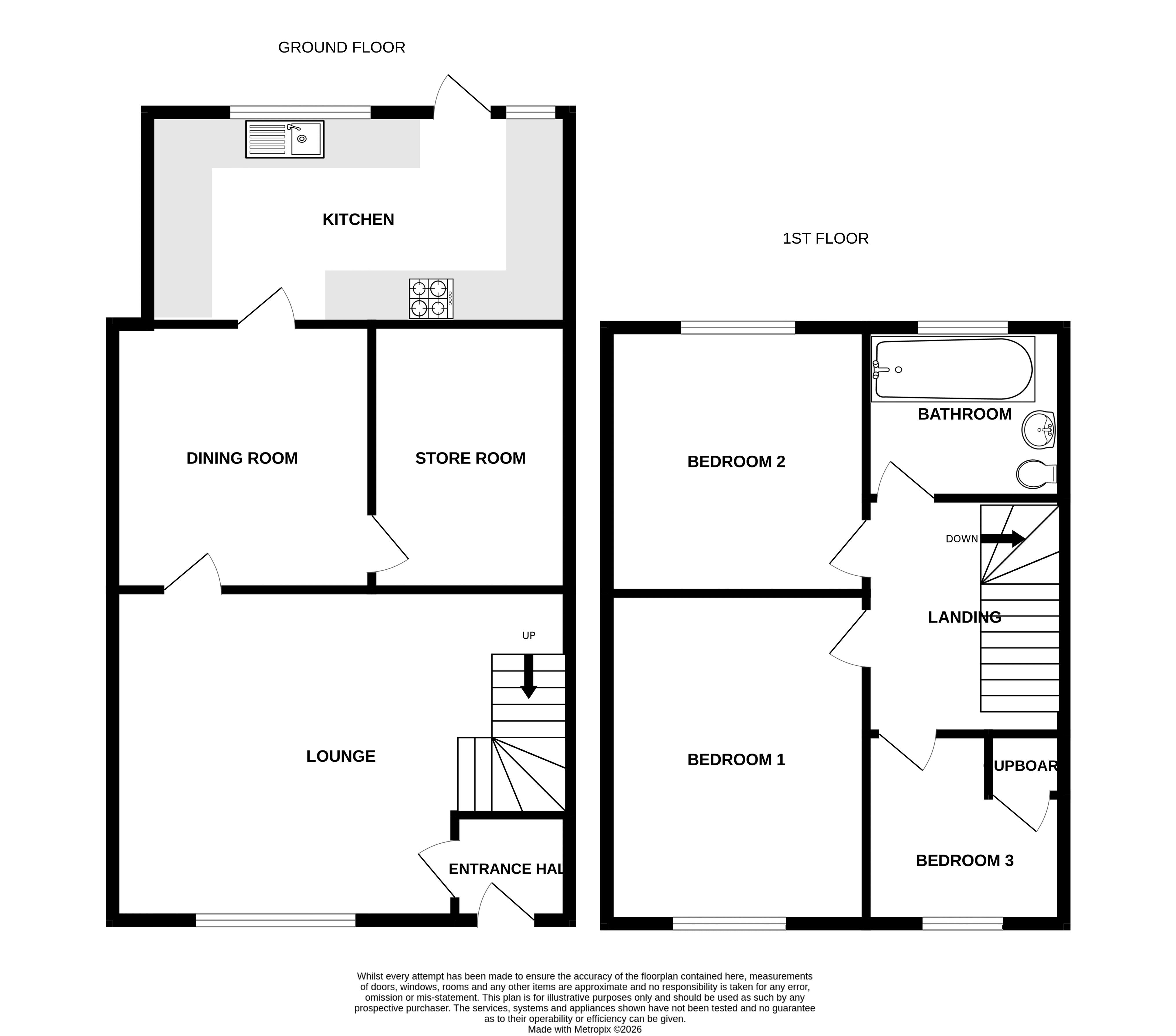 16, Holman Close, Cowplain floorplan