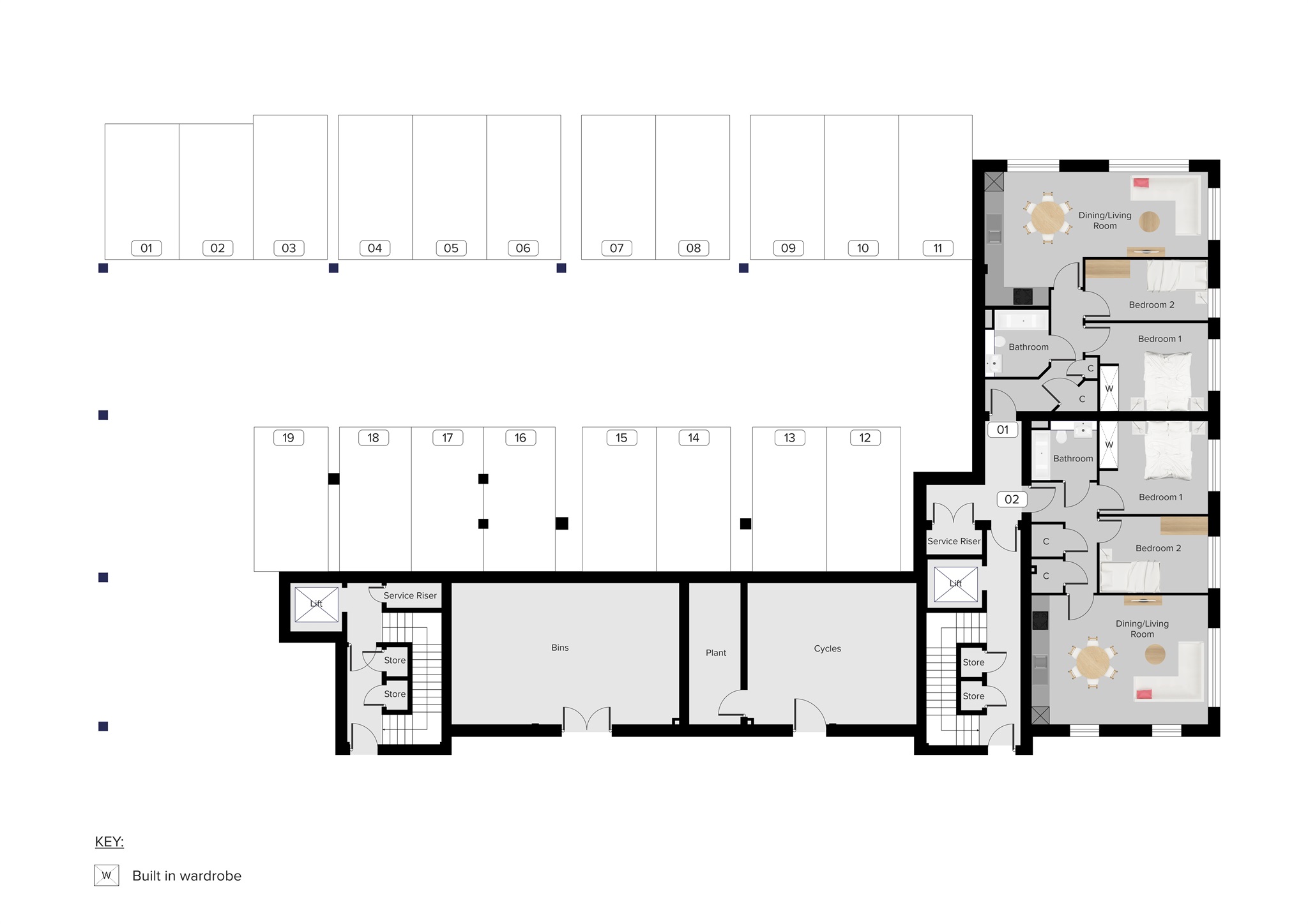 Plot 2, Cambridge House, Cambridge Place, Aylesbury floorplan
