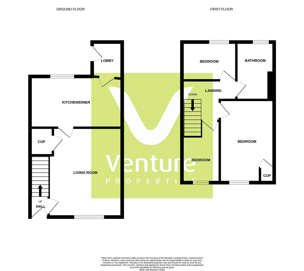 11, Stobart Terrace, Fishburn floorplan