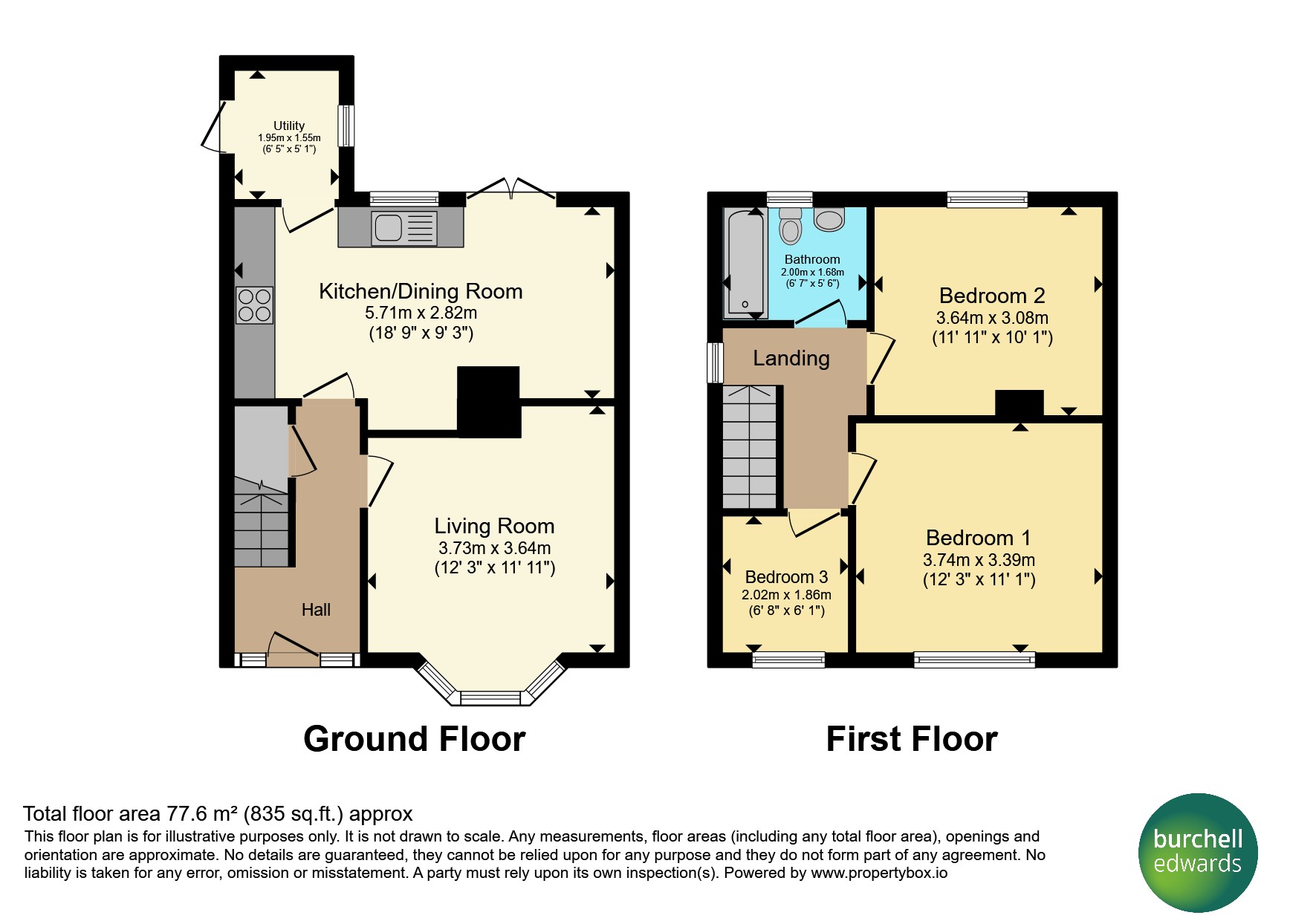 16, Beauvale Rise, Nottingham floorplan