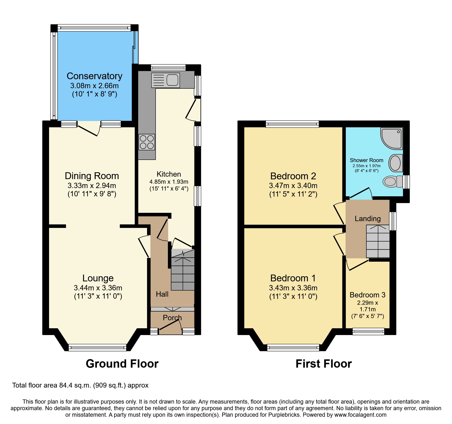 Birchway Avenue, Blackpool FY3, 3 bedroom semidetached house for sale