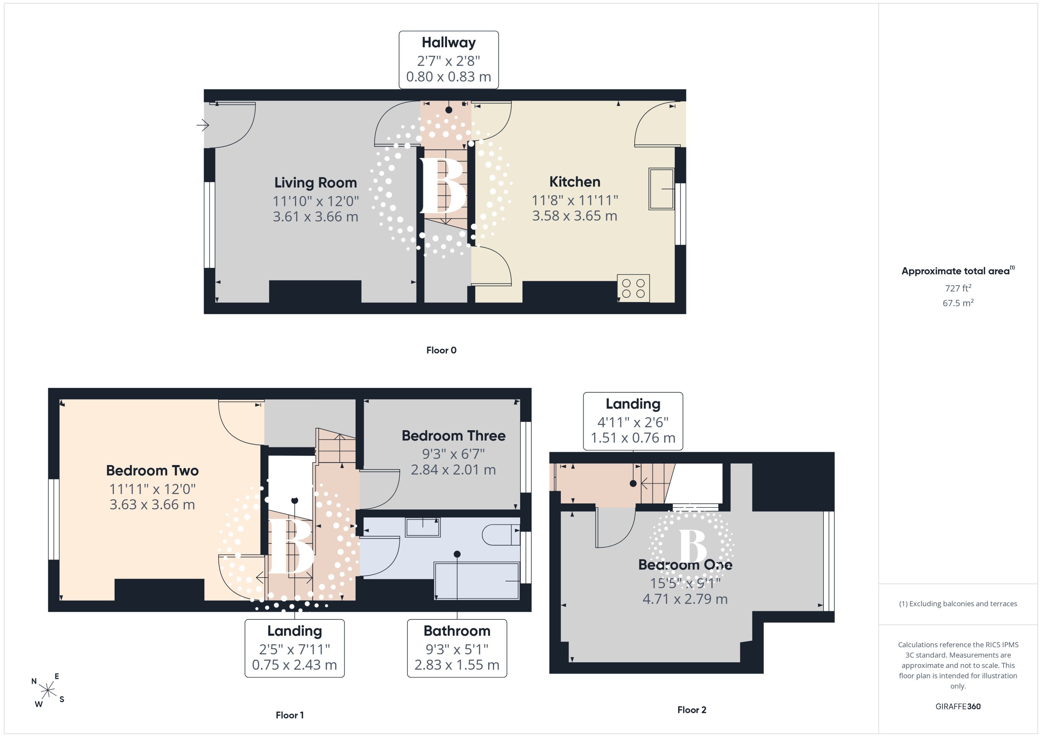 23, Cecil Square, Sheffield floorplan