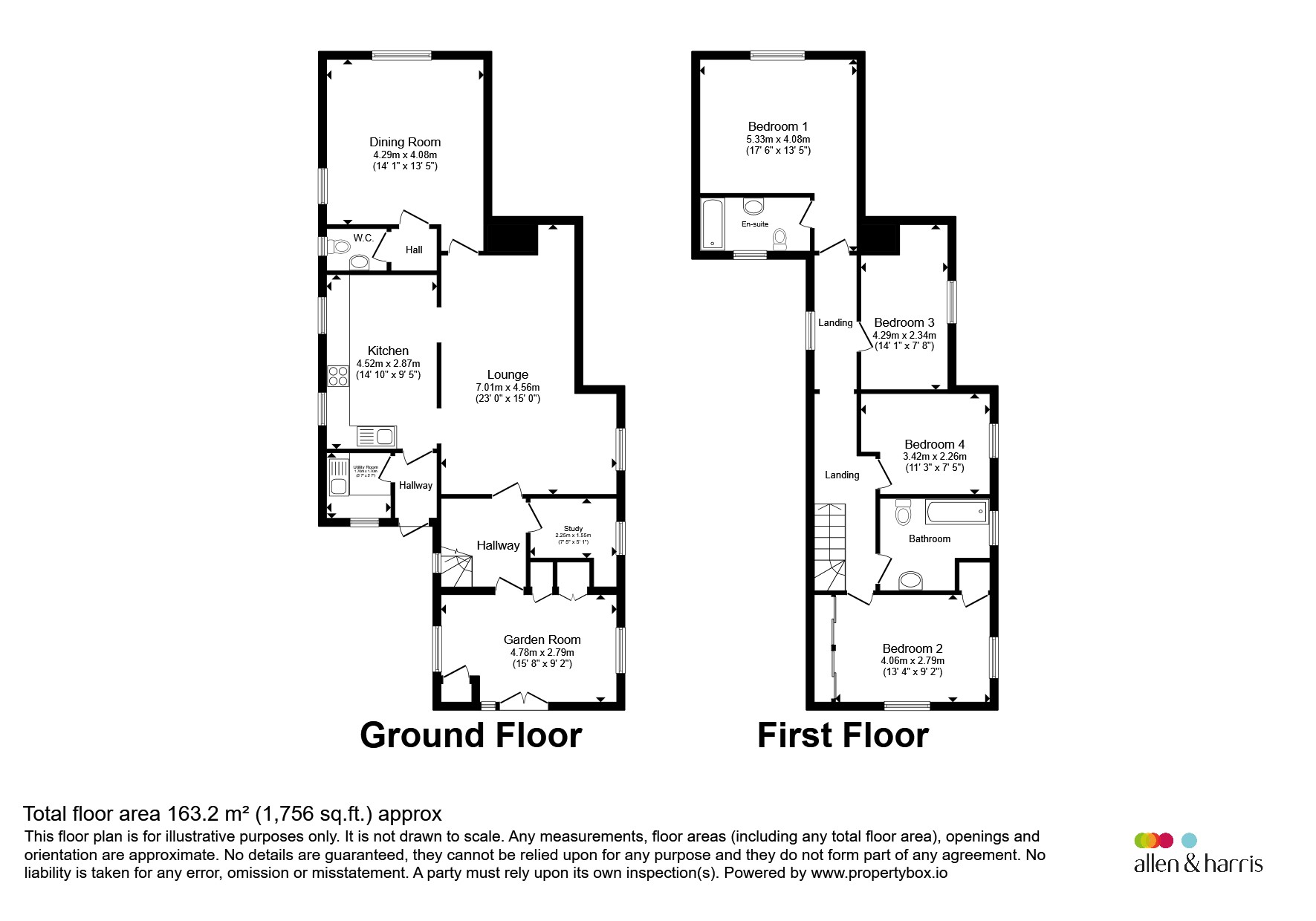 25, The Rank, Trowbridge floorplan
