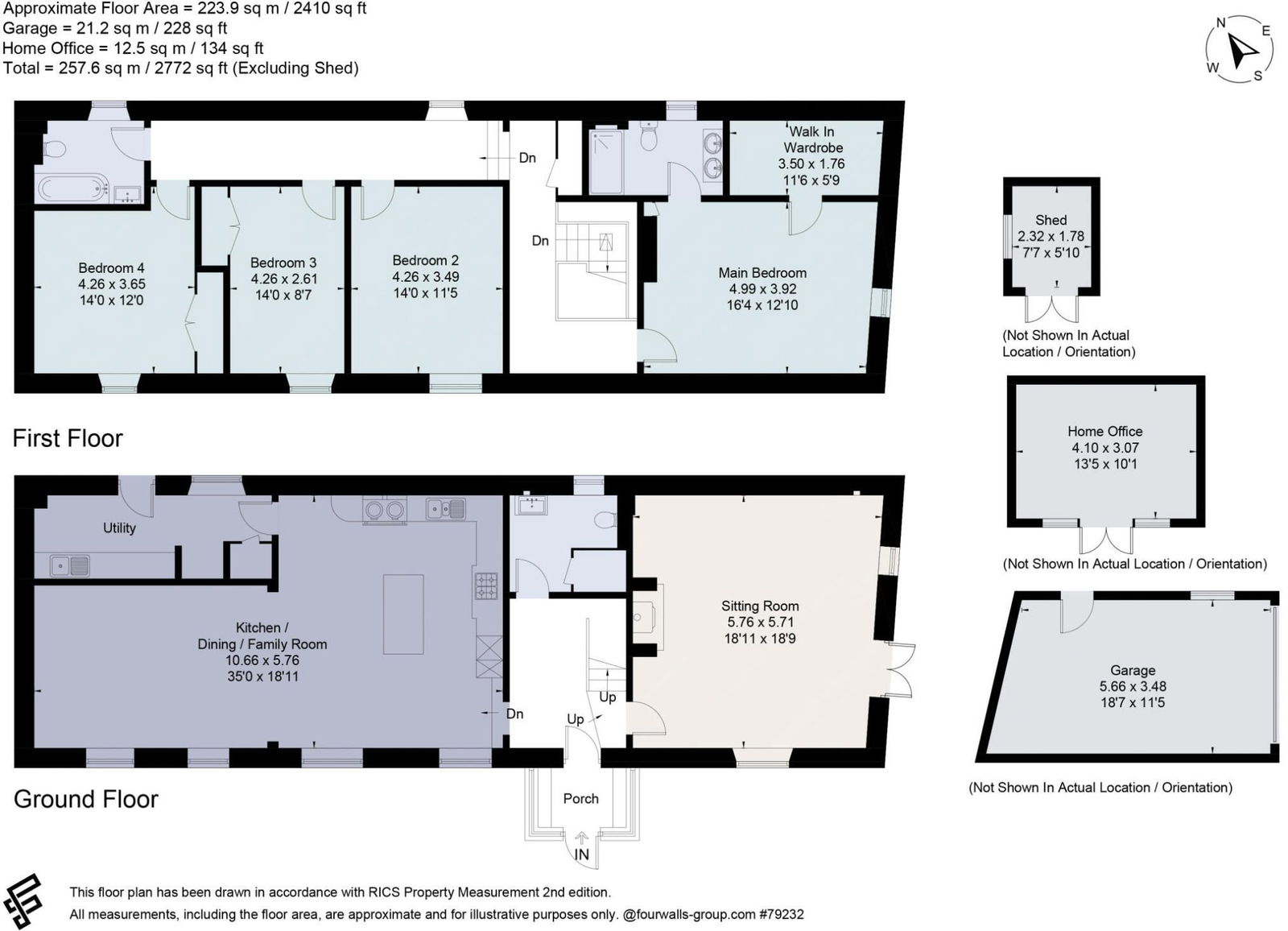 Lowden Manor Barn, Lowden Hill, Chippenham floorplan